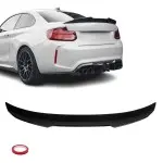 PSM style Trunk Spoiler for BMW F22 / F23 / F87, glossy black