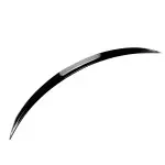 C63-style Trunk Spoiler for Mercedes C205 coupe (15-23), glossy black