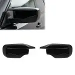 M style Mirror Caps set for BMW E46 Sedan / Touring / Compact, glossy black