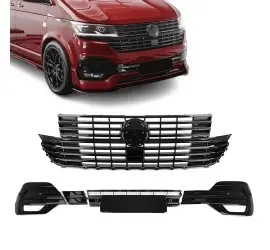 Front Upper + Lower Grille set for VW T6.1 (19-24),...