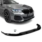 Performance Front Bumper Lip Spoiler for BMW G30 / G31 LCI (21-23), glossy black
