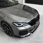 Performance Front Bumper Lip Spoiler for BMW G30 / G31 LCI (21-23), glossy black