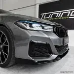 Performance Front Bumper Lip Spoiler for BMW G30 / G31 LCI (21-23), glossy black