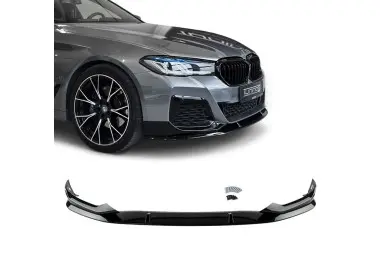 WR V2 Front Bumper Lip Spoiler for BMW G30 / G31 LCI (21-23), glossy black