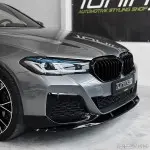 WR V2 Front Bumper Lip Spoiler for BMW G30 / G31 LCI (21-23), glossy black