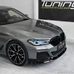WR V2 Front Bumper Lip Spoiler for BMW G30 / G31 LCI (21-23), glossy black