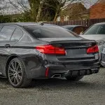 Performance Kit with M5 style Diffuser for BMW G30 / G31 PRELCI (17-20) with M-Pack, glossy black