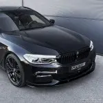 Performance Kit with M5 style Diffuser for BMW G30 / G31 PRELCI (17-20) with M-Pack, glossy black