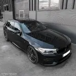 Performance Kit with M5 style Diffuser for BMW G30 / G31 PRELCI (17-20) with M-Pack, glossy black