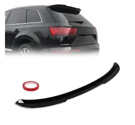 Trunk Spoiler for Audi Q7 4M pre-facelift (15-19),...