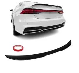 Trunk Spoiler for Audi A7 C8 / S7 C8 (19-25), glossy...