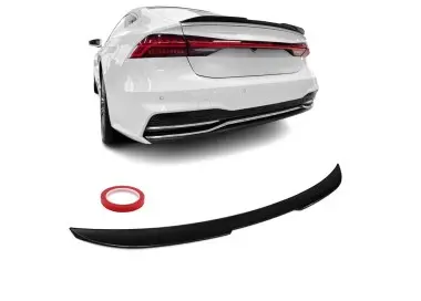 Trunk Spoiler for Audi A7 C8 / S7 C8 (19-25), glossy black