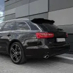 RS-style Roof Spoiler for Audi A6 C7 Avant (11-18), glossy black