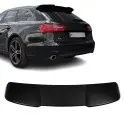 RS-style Roof Spoiler for Audi A6 C7 Avant (11-18), glossy black