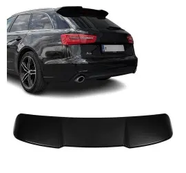 RS-style Roof Spoiler for Audi A6 C7 Avant (11-18),...