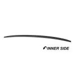 Trunk Spoiler for Audi A5 B8 Sportback (09-16), glossy black