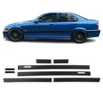 M-style Moulding Door Trims set for BMW E36 Sedan / Touring (90-99)