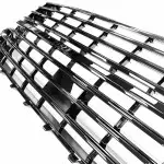 Badgeless Front Upper + Lower Grille set for VW T6.1 (19-24), glossy black