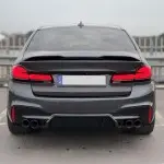 Performance Kit with M5 style Diffuser for BMW G30 / G31 LCI (21-23) with M-Pack, glossy black