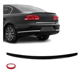 Trunk Spoiler for VW Passat B7 (10-15) sedan, glossy...