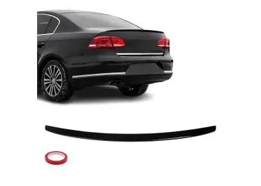 Trunk Spoiler for VW Passat B7 (10-15) sedan, glossy black