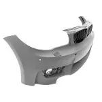 1M style Front Bumper for BMW E81 / E82 / E87 / E88, with PDC, with Washer holes, with fog lights