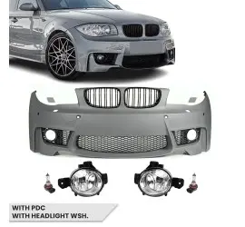 1M style Front Bumper for BMW E81 / E82 / E87 / E88,...