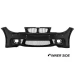 1M style Front Bumper for BMW E81 / E82 / E87 / E88, with PDC, with Washer holes