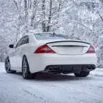 Trunk Spoiler for Mercedes C219 / W219 (04-10), glossy black