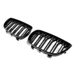 Performance kidney Grille set for BMW E81 / E87, glossy black