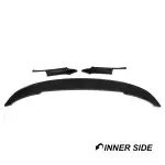 Performance Front bumper Lip for BMW F10 / F11 with M-Pack, glossy black