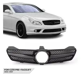 Front Grille for Mercedes-Benz CLS (C219 / W219)...
