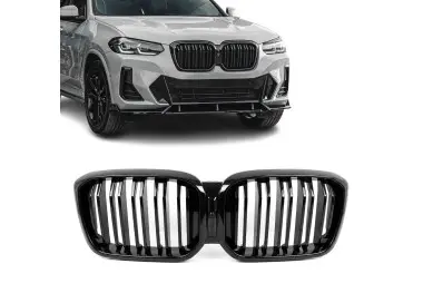 Performance kidney Grille for BMW G01 X3 LCI / G02 X4 LCI (21-24), glossy black