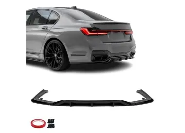 WR Rear bumper Diffuser for BMW G11 / G12 LCI (19-22) with M-Pack, glossy black