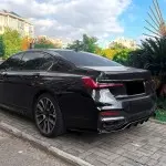 WR Rear bumper Diffuser for BMW G11 / G12 LCI (19-22) with M-Pack, glossy black