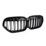 Performance Front kidney Grille for BMW X1 F48 LCI (19-22), glossy black