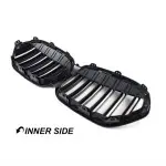 Performance Front kidney Grille for BMW X1 F48 LCI (19-22), glossy black