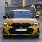 HAUER Front Bumper Lip Spoiler for BMW G20 / G21 LCI (22-26) M-Pack, glossy black