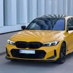 HAUER Front Bumper Lip Spoiler for BMW G20 / G21 LCI (22-26) M-Pack, glossy black