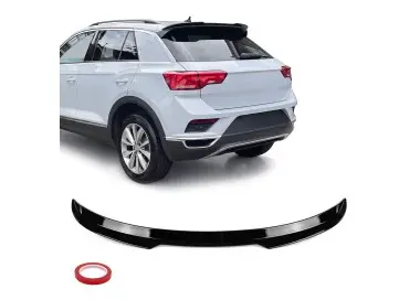 MX-style Trunk / Roof Spoiler for VW T-Roc (17-24) standard version, glossy black