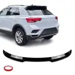 MX-style Trunk / Roof Spoiler for VW T-Roc (17-24) standard version, glossy black
