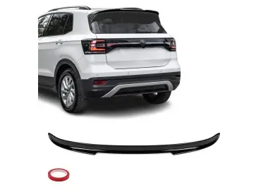 MX-style Trunk / Roof Spoiler for VW T-Cross (19-26), glossy black