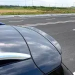 Roof / Trunk Spoiler for Mercedes-Benz GLE W167 (19-), glossy black