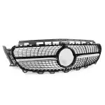 Diamond Front Grille for Mercedes W213 / S213 / C238 / A238, chrome + black