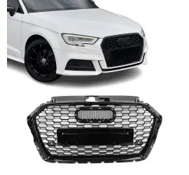 RS style Front Grille for Audi A3 8V / S3 8V facelift...