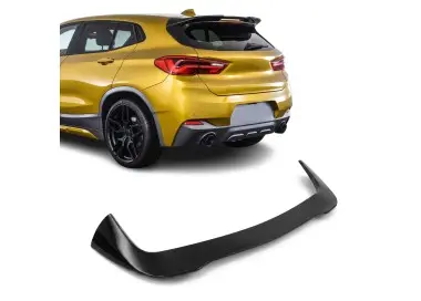 AC-style Roof Spoiler for BMW X2 F39 (17-23), glossy black
