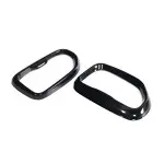 Exhaust Covers / Trims set for BMW X3 G01 / X4 G02 PRE-LCI (18-21), glossy black