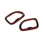 Exhaust Covers / Trims set for BMW X3 G01 / X4 G02 PRE-LCI (18-21), glossy black
