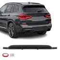MX-style Rear Bumper Diffuser for BMW X3 G01 PRE-LCI (18-21) with M-Pack, glossy black