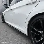 F-PERFORMANCE Side Skirt Extensions set for BMW E90 / E91 (05-11), glossy black
